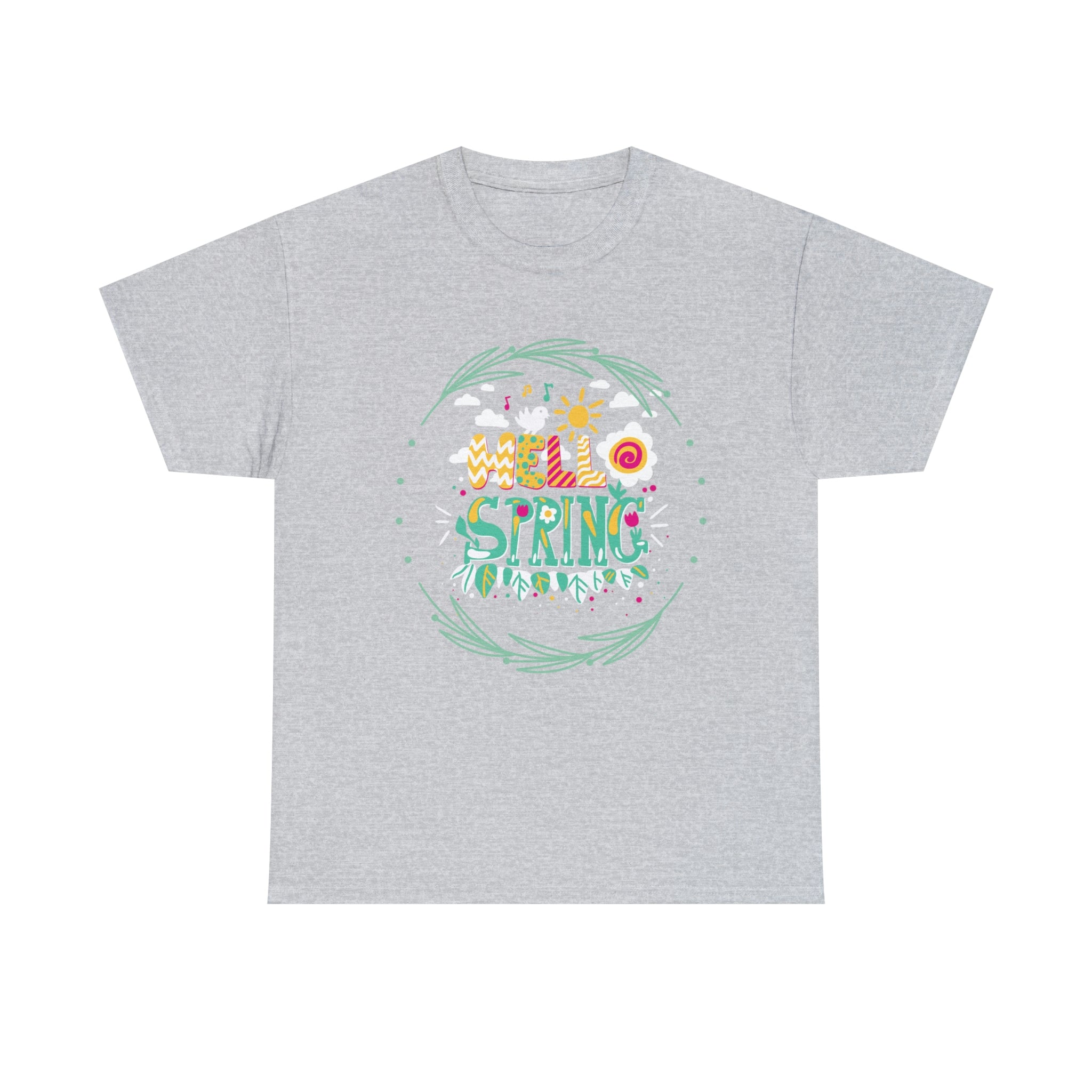 Hello Spring Unisex Heavy Cotton Tee