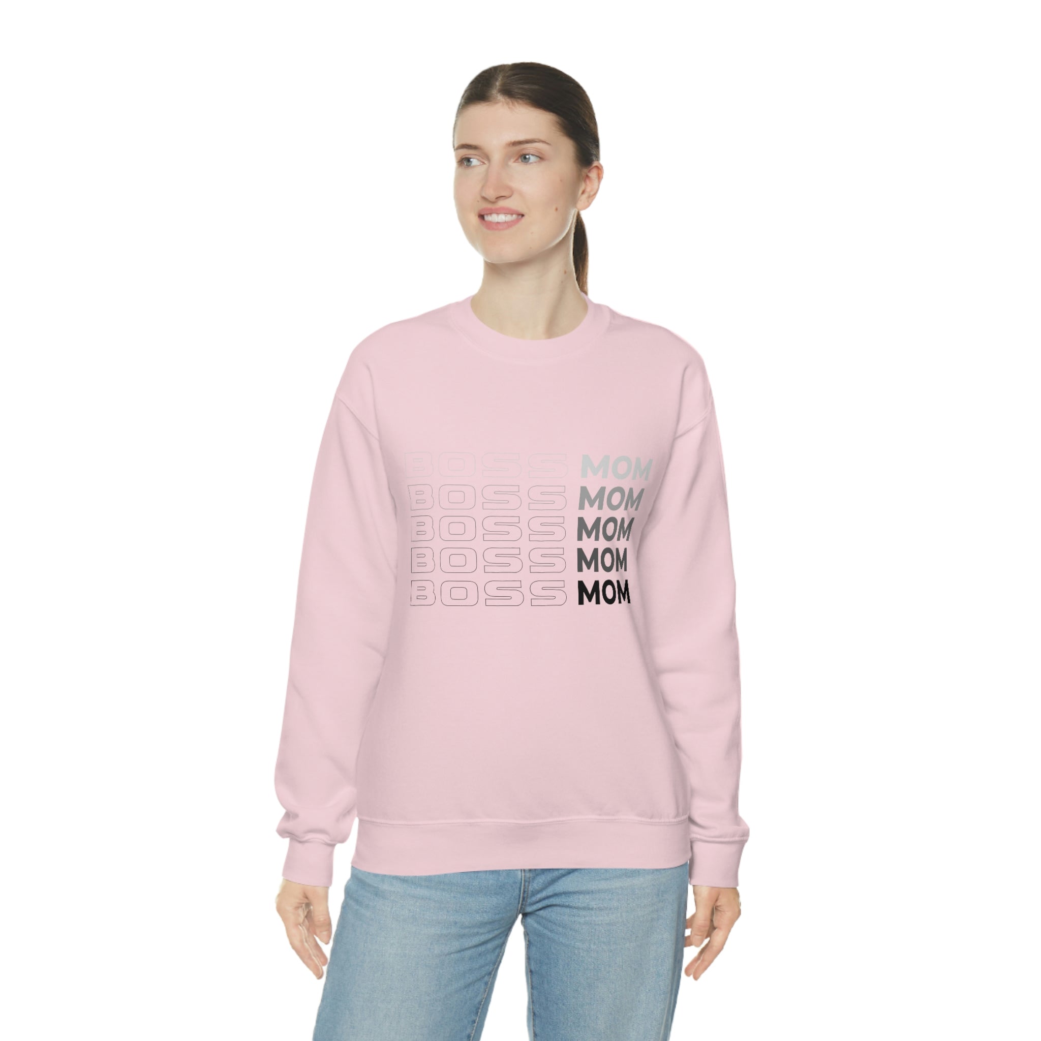 Boss Mom Unisex Heavy Blend™ Crewneck Sweatshirt