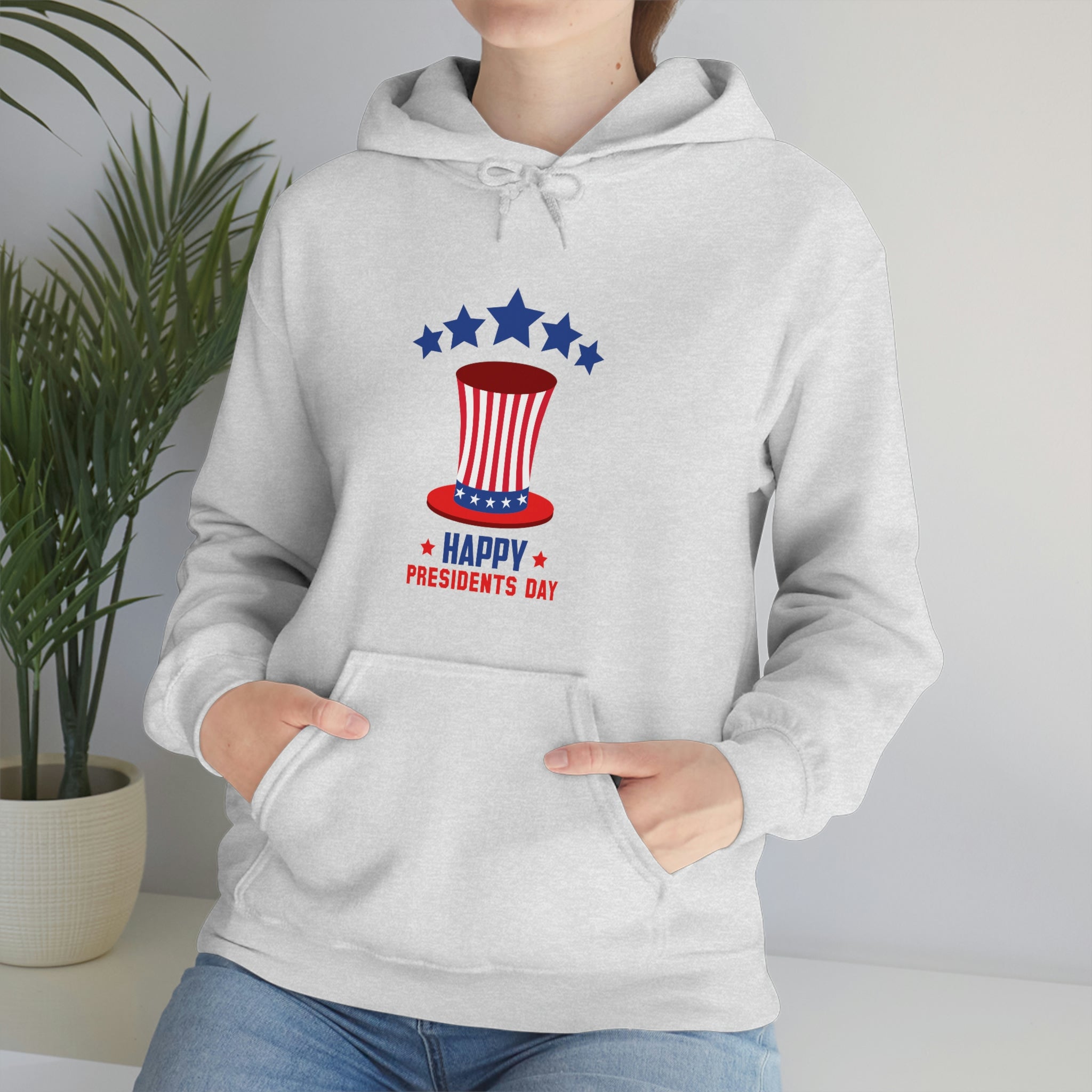 Happy President's Day Hat Unisex Heavy Blend™ Hooded Sweatshirt