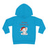 Cute Christmas Elephant Toddler Pullover Fleece Hoodie