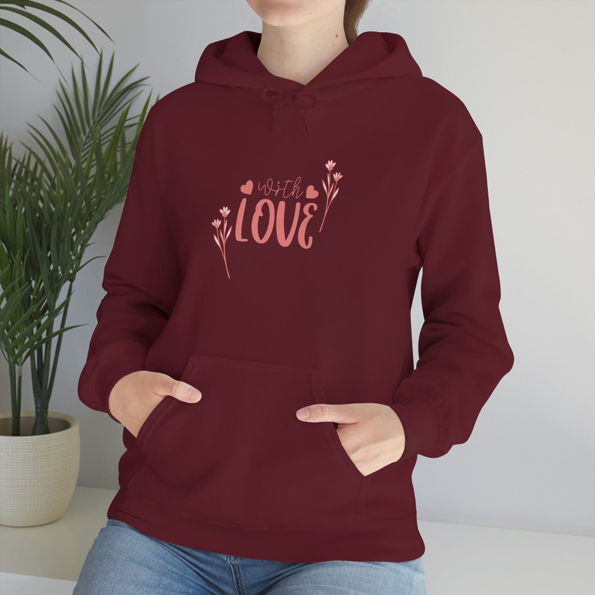 With Love Unisex Heavy Blend™ Hooded Sweatshirt