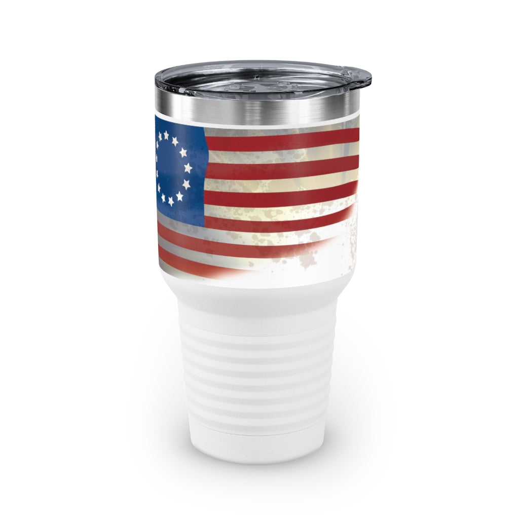 Old Glory Ringneck Tumbler, 30oz