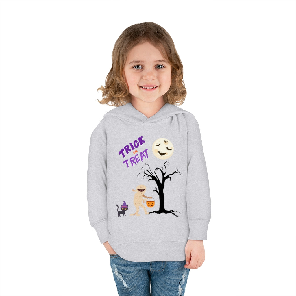 Trick or Treat Cleopatra Toddler Pullover Fleece Hoodie