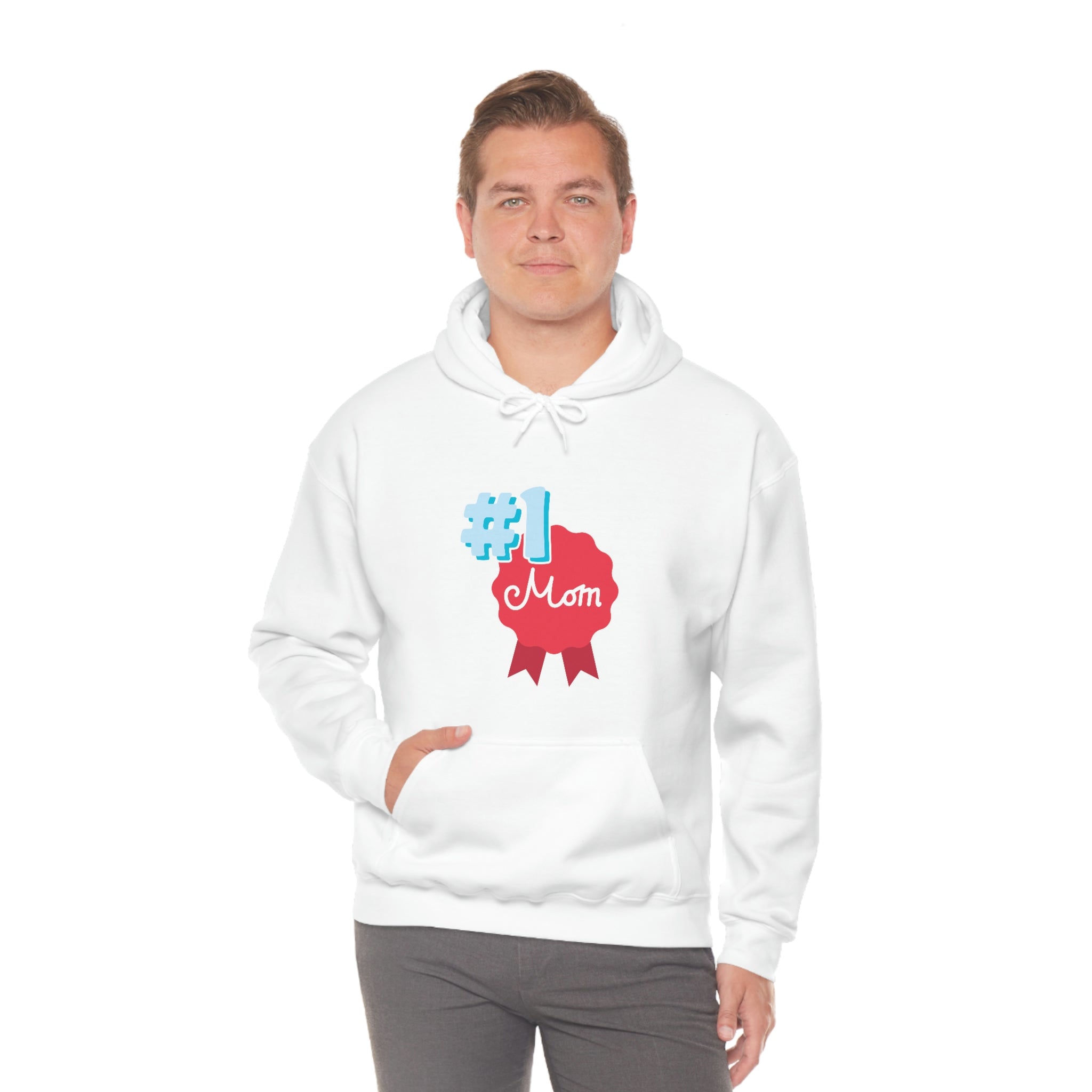 Mom You're No.1 Unisex Heavy Blend™ Hooded Sweatshirt