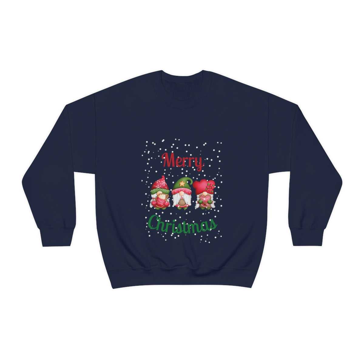 Three Gnomes Merry Christmas Unisex Heavy Blend™ Crewneck Sweatshirt
