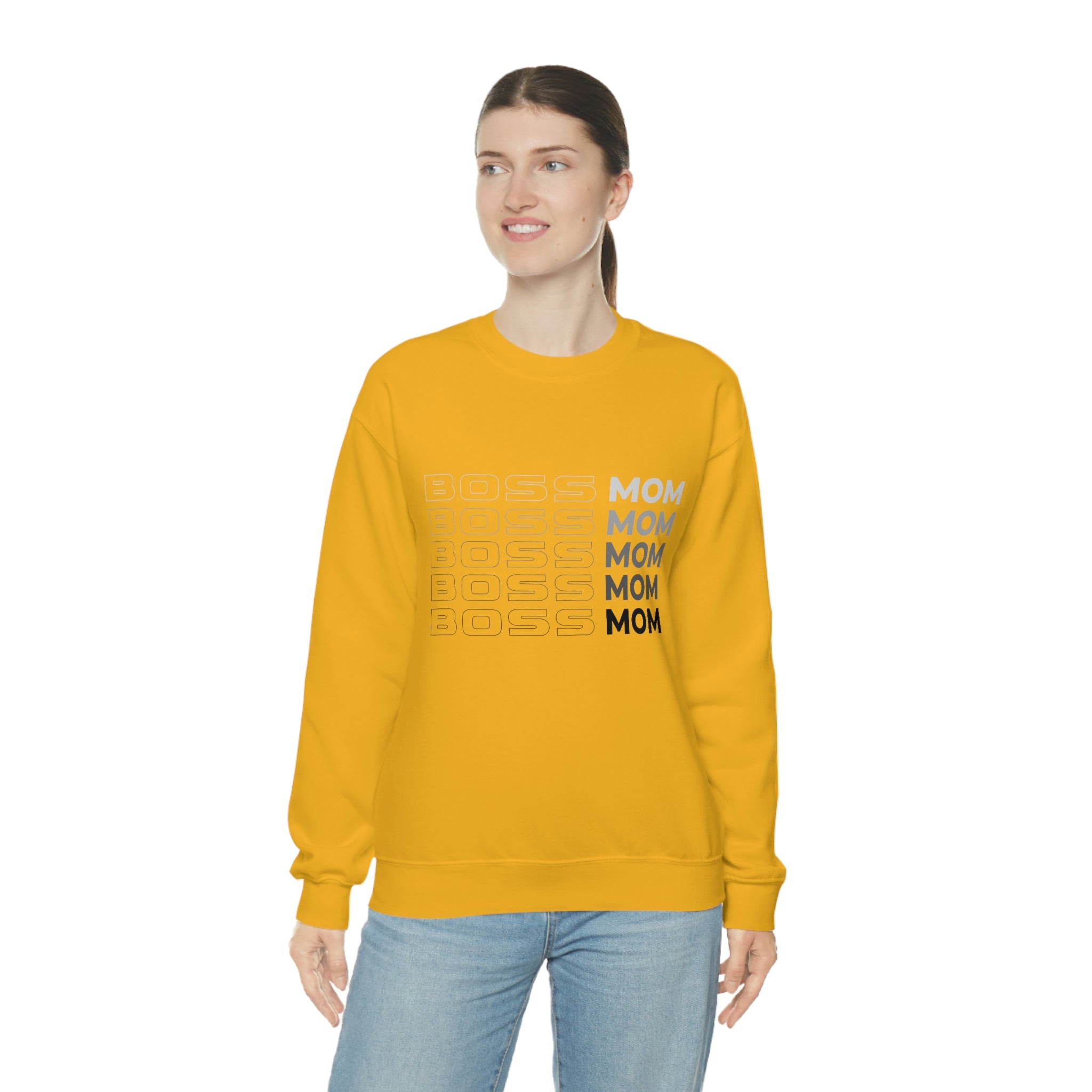 Boss Mom Unisex Heavy Blend™ Crewneck Sweatshirt