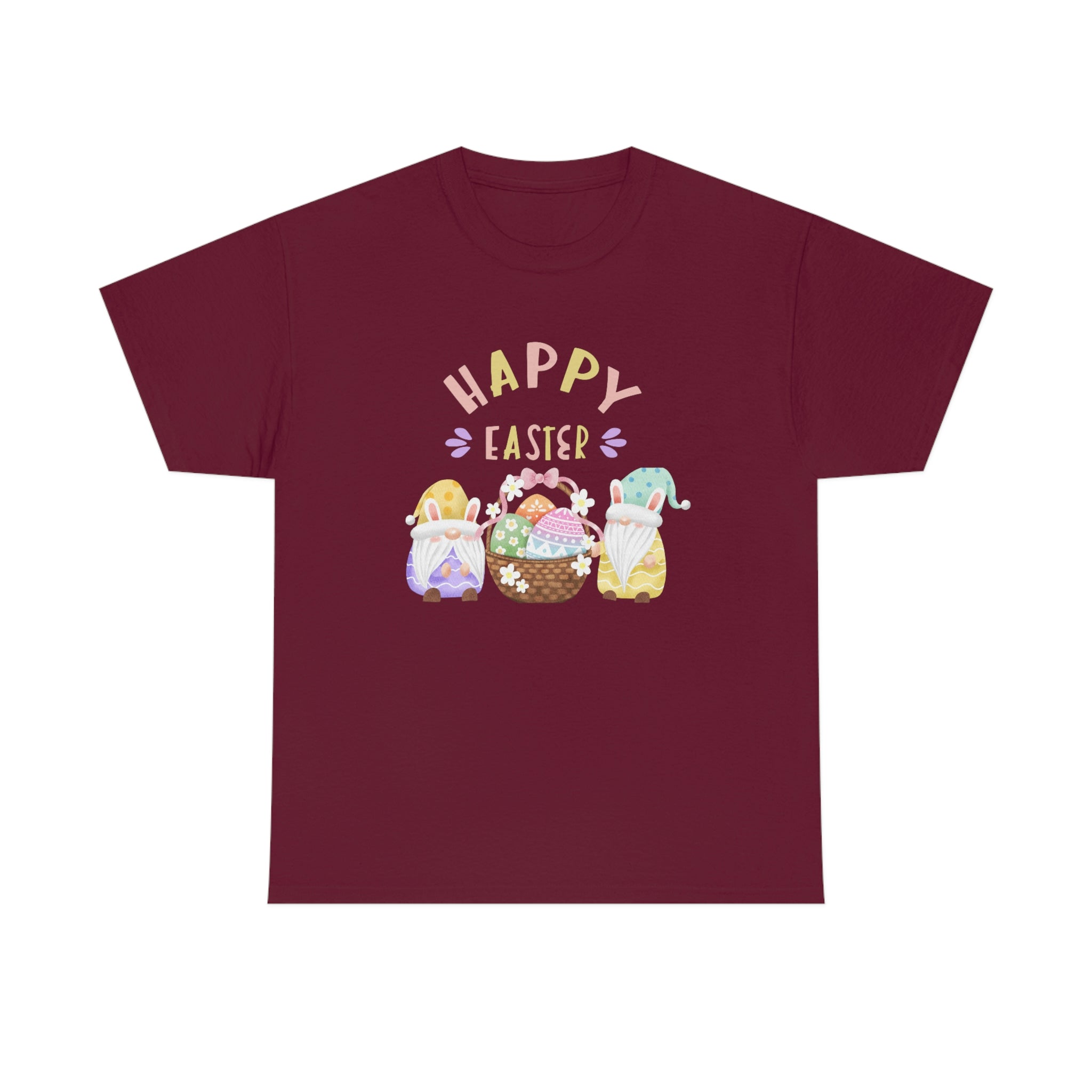 Happy Easter Gnome Unisex Heavy Cotton Tee