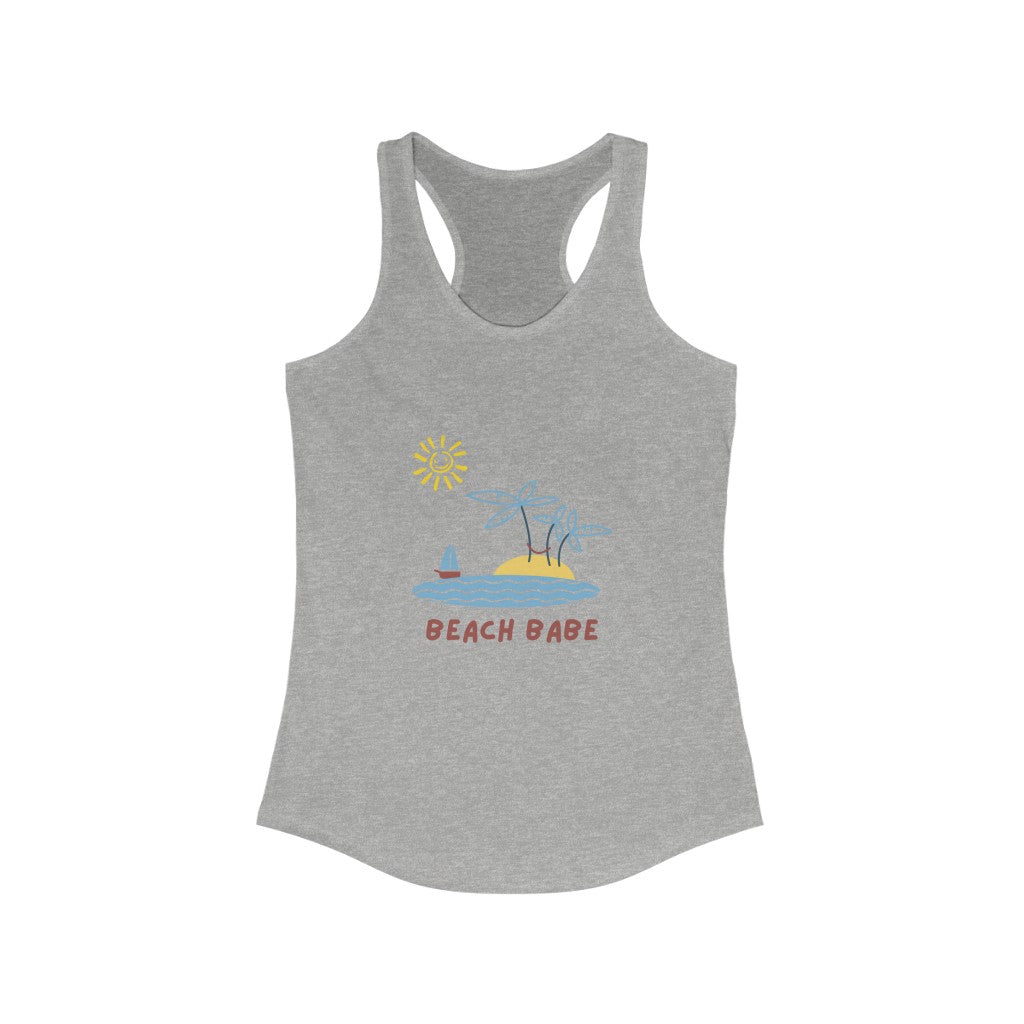 Beach Babe Women's Ideal Racerback Tank