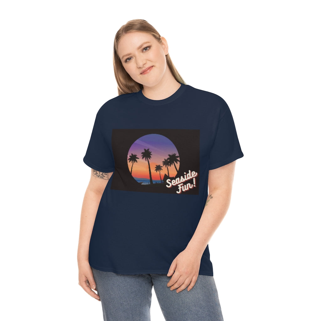 Seaside Fun Unisex Heavy Cotton Tee