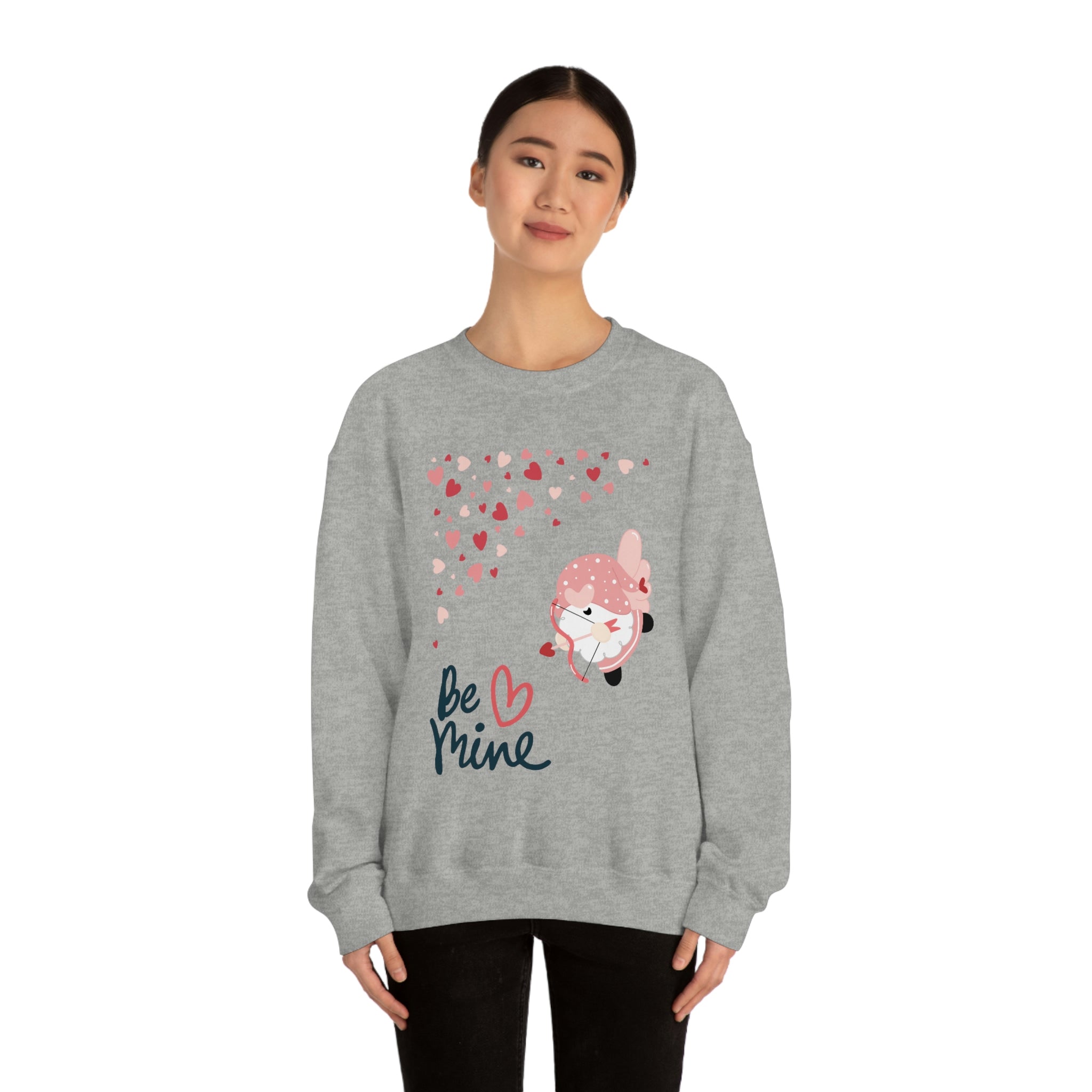 Be Mine Gnome!! Unisex Heavy Blend™ Crewneck Sweatshirt