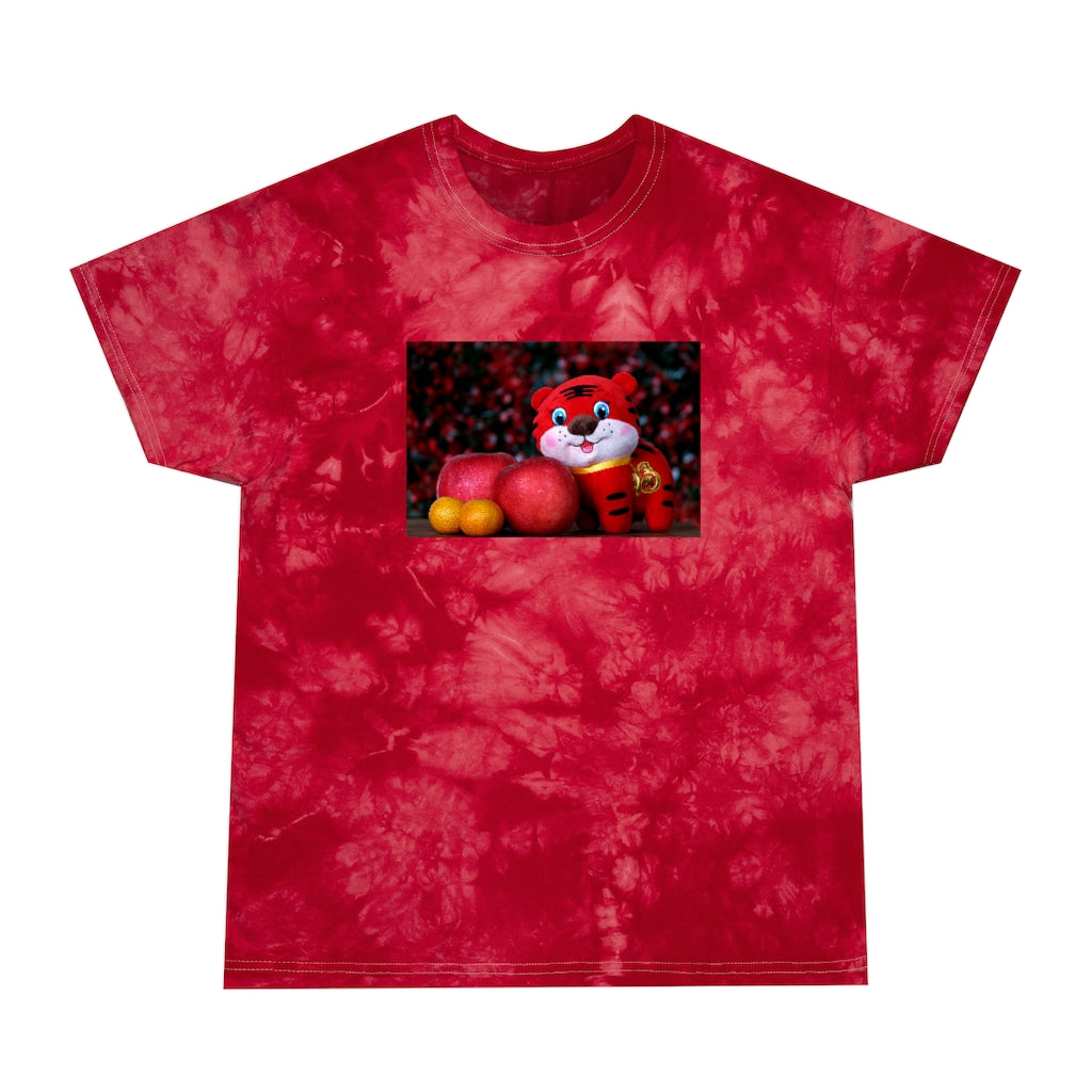 Tiger Tie-Dye Tee, Crystal