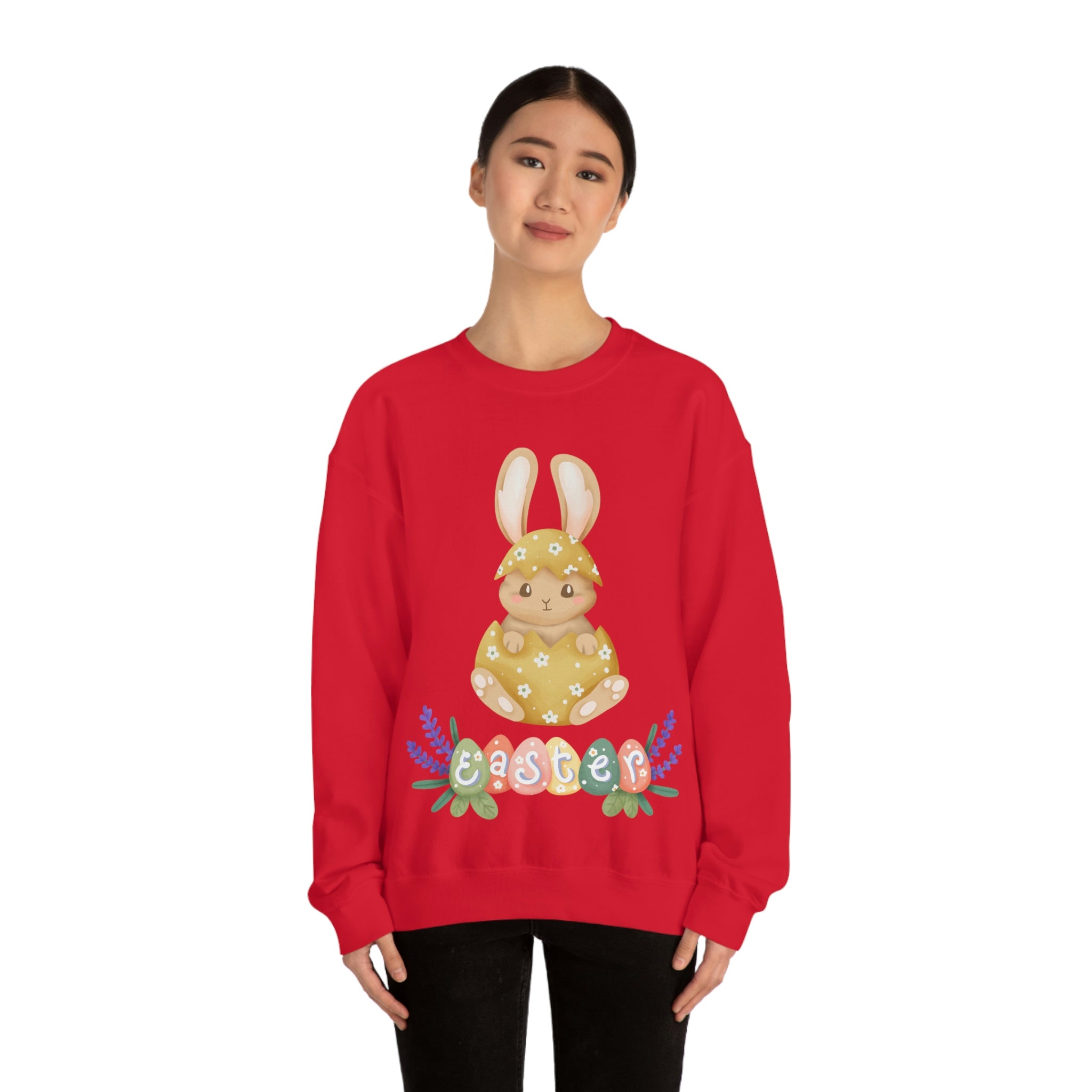 Easter Hunt Is On Unisex Heavy Blend™ Crewneck Sweatshirt