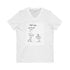 Golfer Unisex Jersey Short Sleeve V-Neck Tee