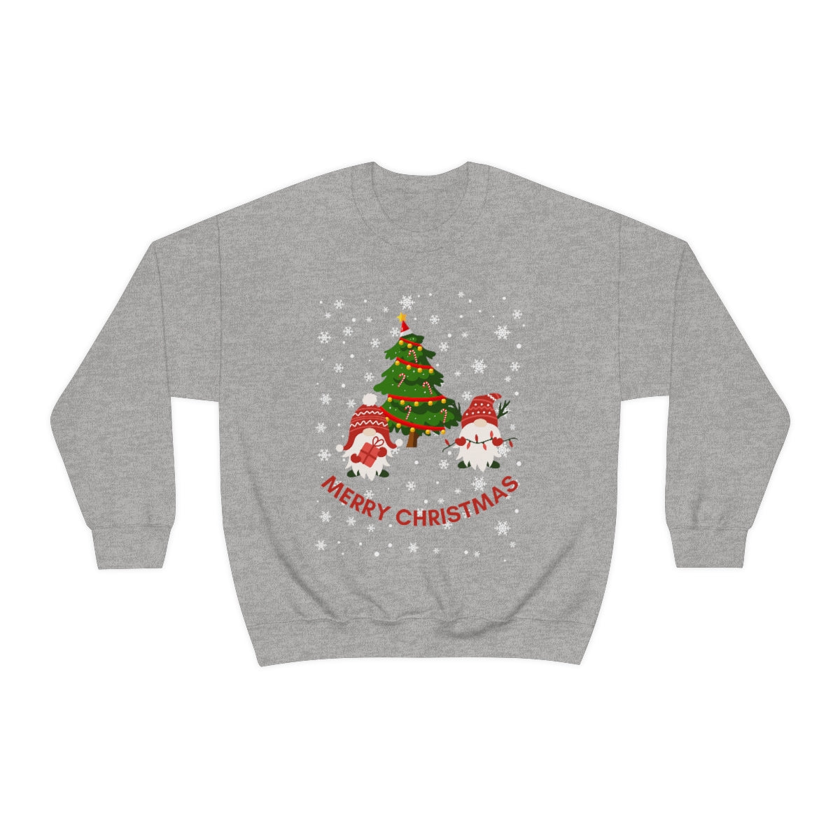 Merry & Bright Holidays Christmas Unisex Heavy Blend™ Crewneck Sweatshirt