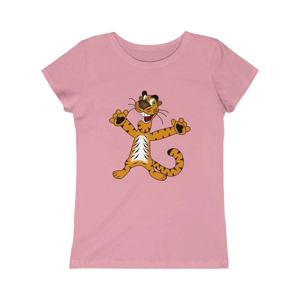 Little Tigers Girls Princess Tee