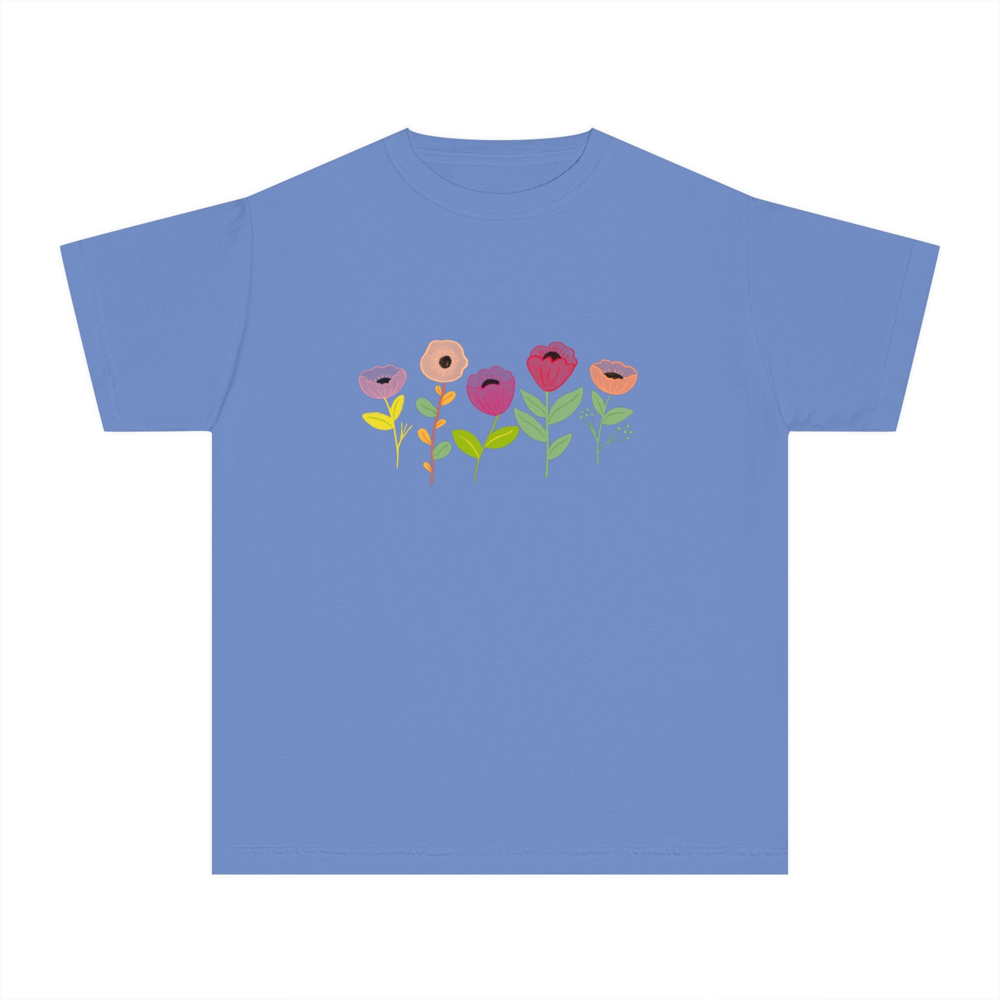 Spring Flowers Youth Midweight Tee