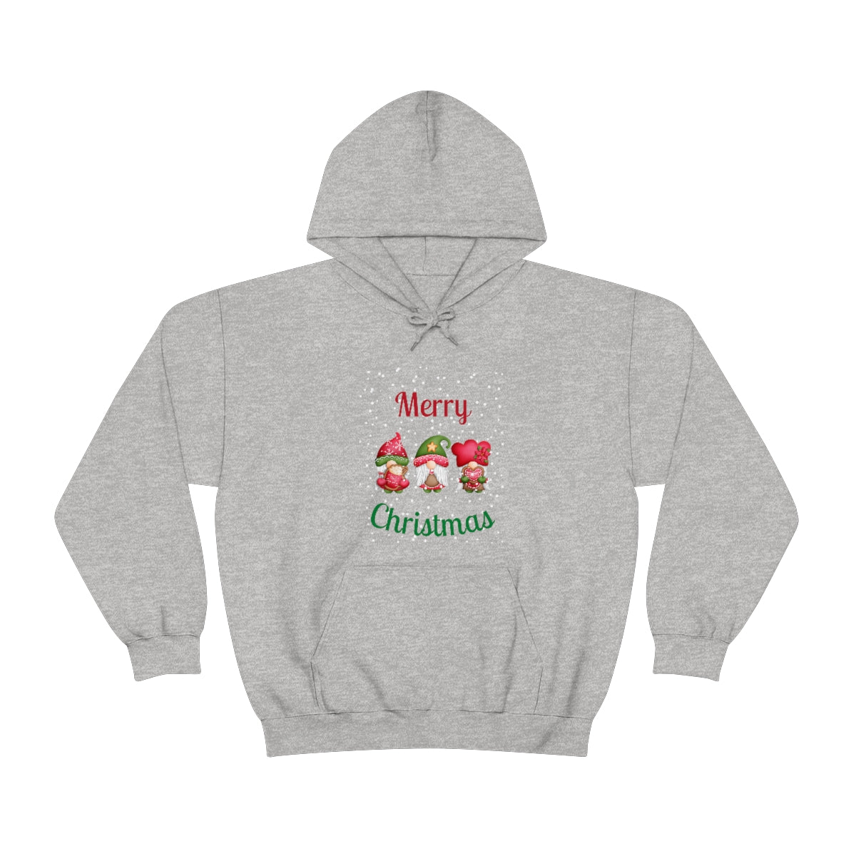 Three Gnomes Merry Christmas Unisex Heavy Blend™ Hooded Sweatshirt