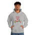 Merry Christmas From Santa & Helpers Unisex Heavy Blend™ Hooded Sweatshirt