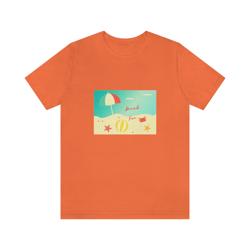 Beach Fun Unisex Jersey Short Sleeve Tee