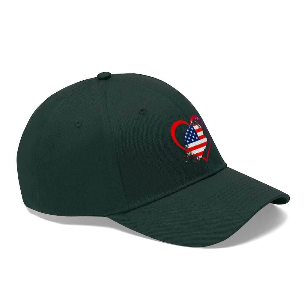 Love America Unisex Twill Hat