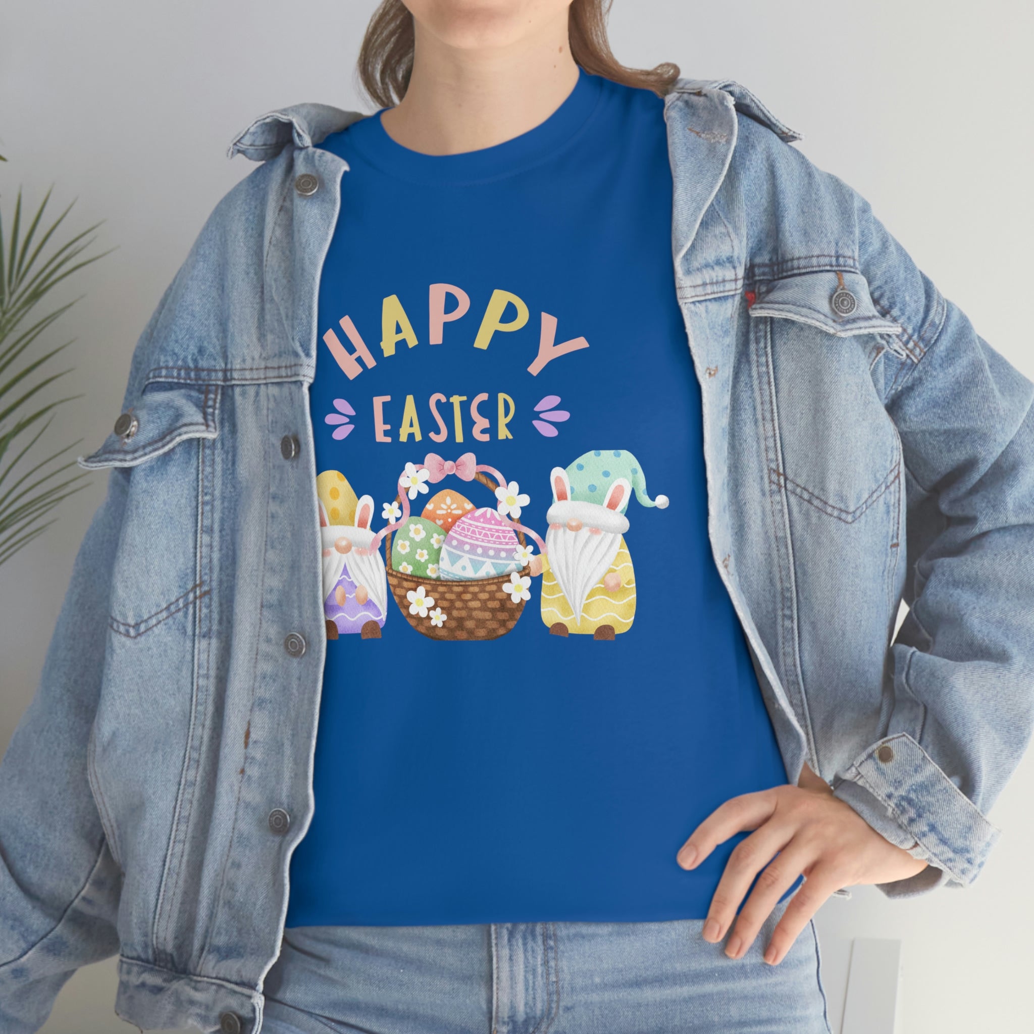Happy Easter Gnome Unisex Heavy Cotton Tee