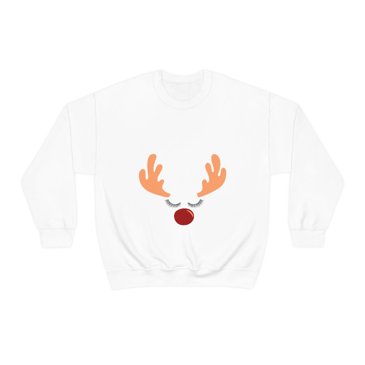 Reindeer Christmas Unisex Heavy Blend™ Crewneck Sweatshirt