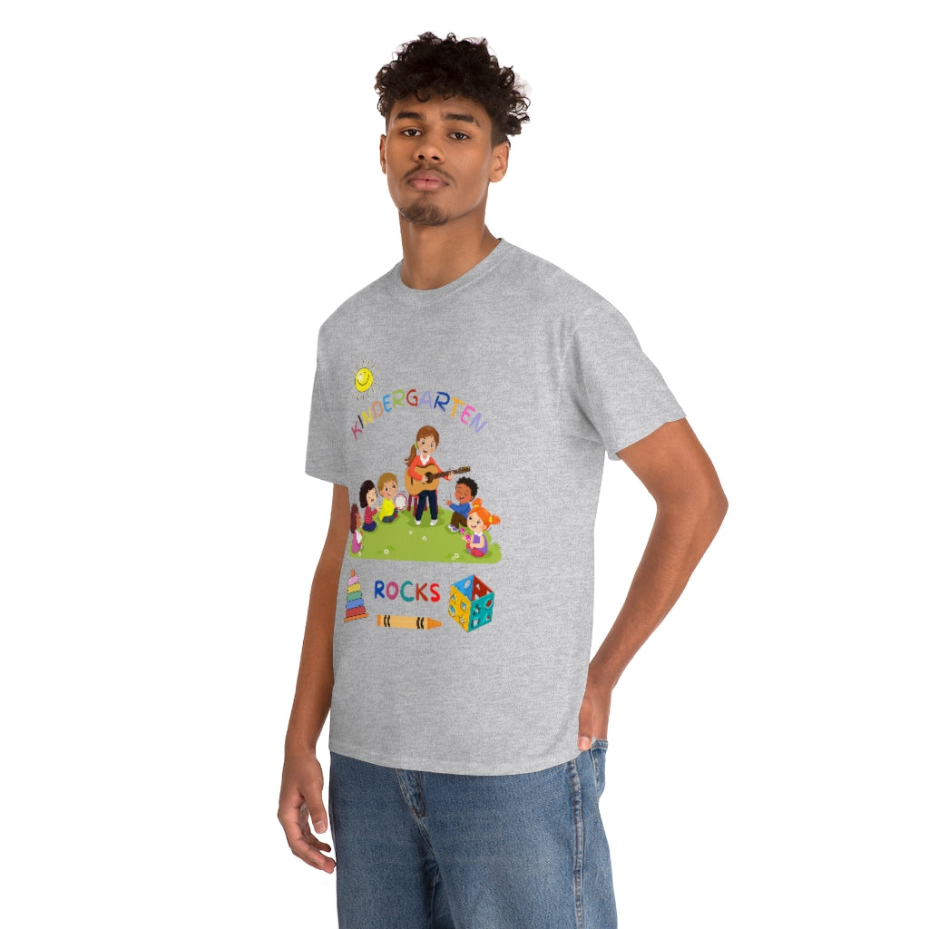 Kindergarten Rocks Unisex Heavy Cotton Tee