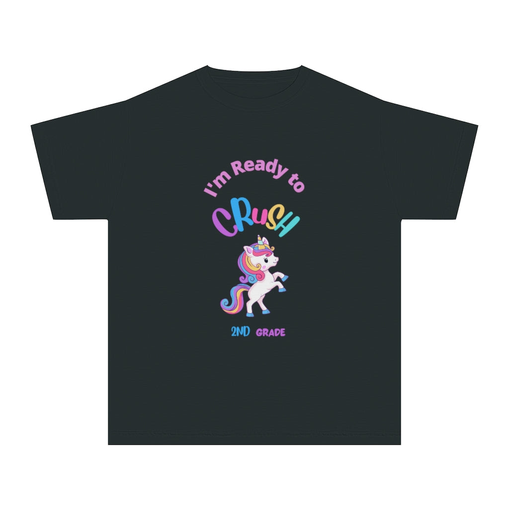 The I'm Ready to Crush 2nd Grade Youth Midweight Tee