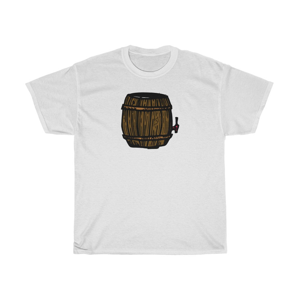 Beer Keg Unisex Heavy Cotton Tee