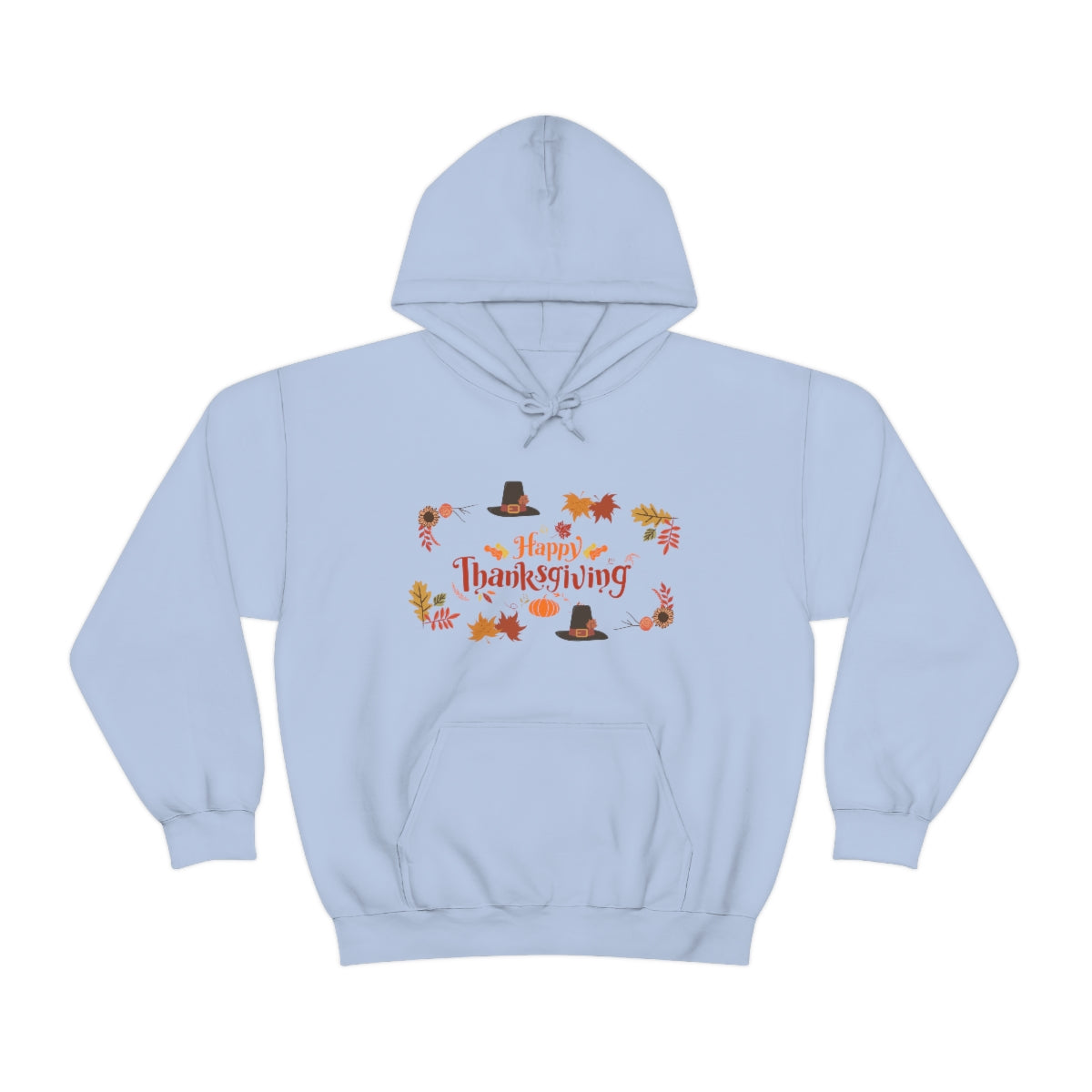 Happy Thanksgiving Unisex Heavy Blend™ Hooded Sweatshirt