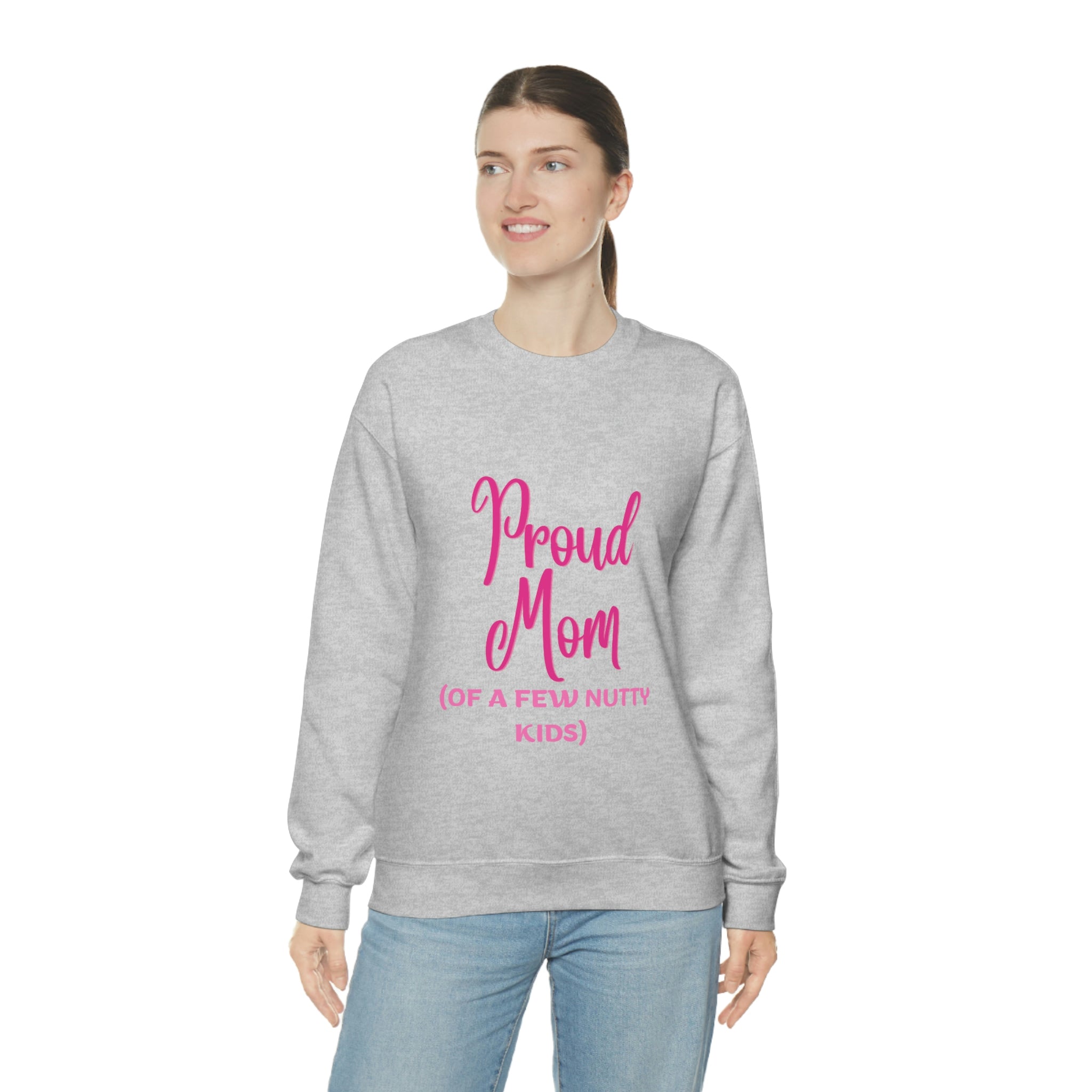 Proud MomUnisex Heavy Blend™ Crewneck Sweatshirt