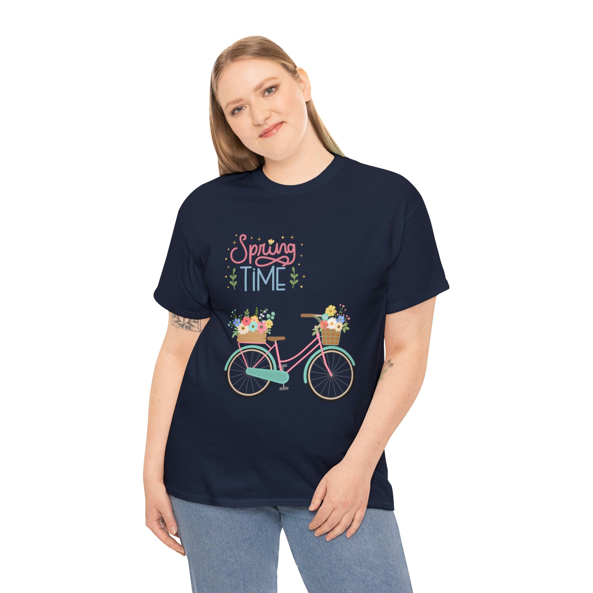 Spring Time Unisex Heavy Cotton Tee