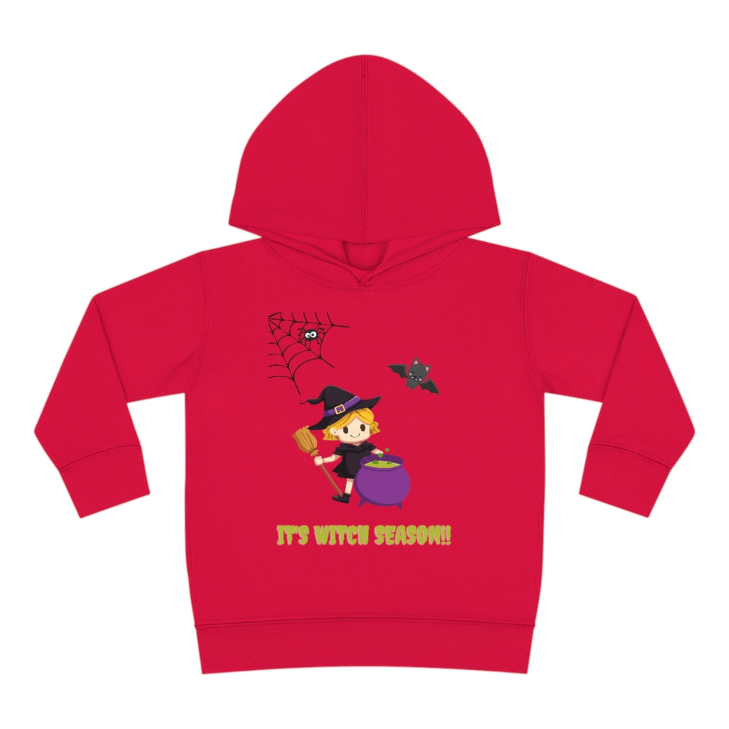 It's Witch Season Toddler Pullover Fleece Hoodie