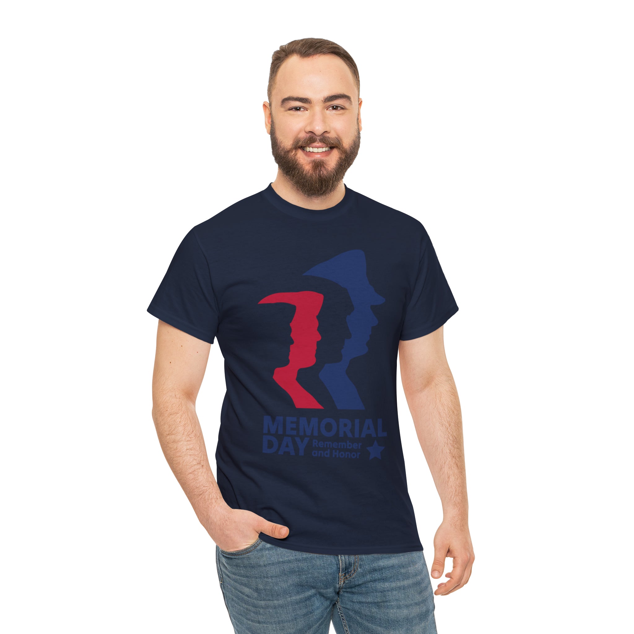 Memorial Day Heroes Unisex Heavy Cotton Tee