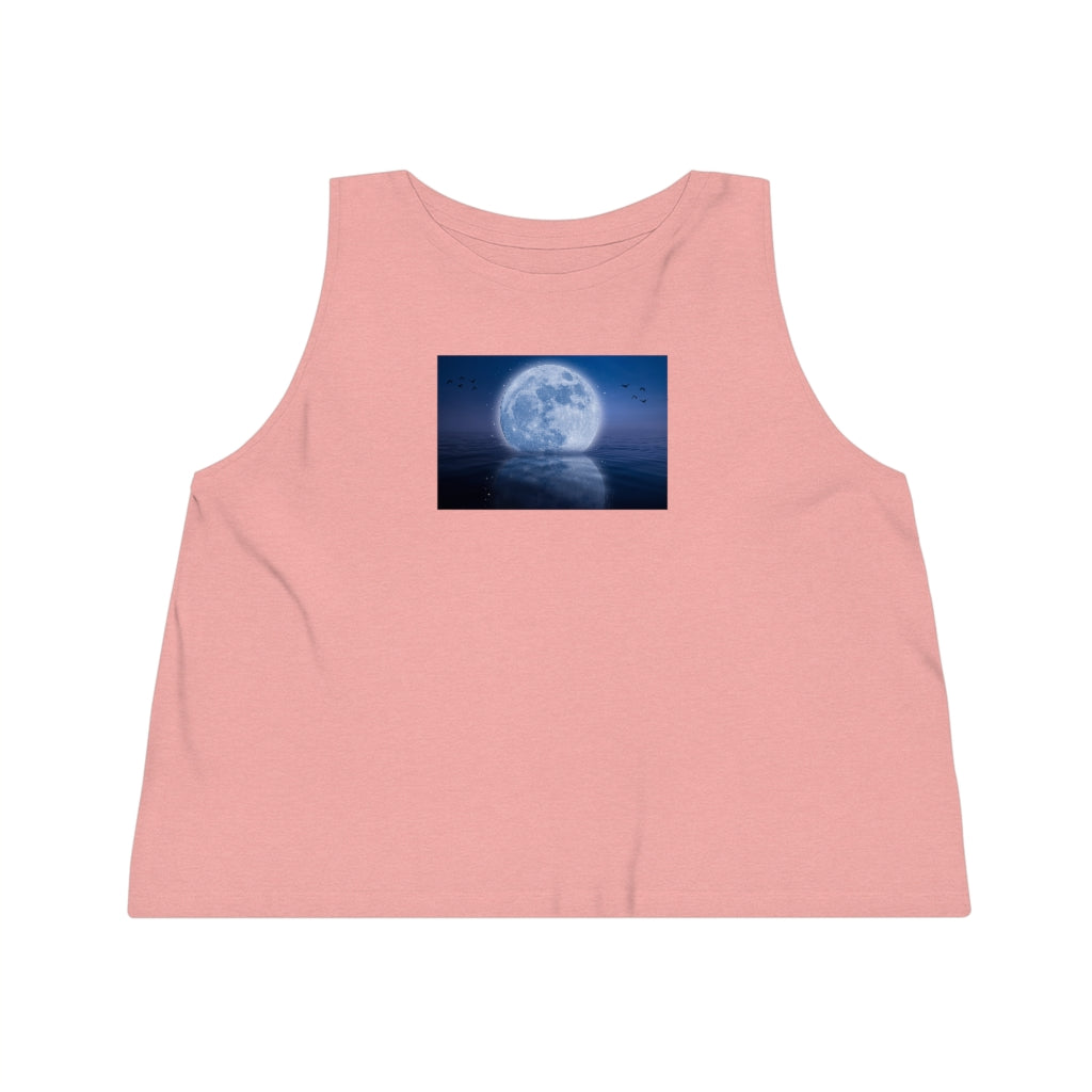 Mystical Moon's Women's Dancer Cropped Tank Top