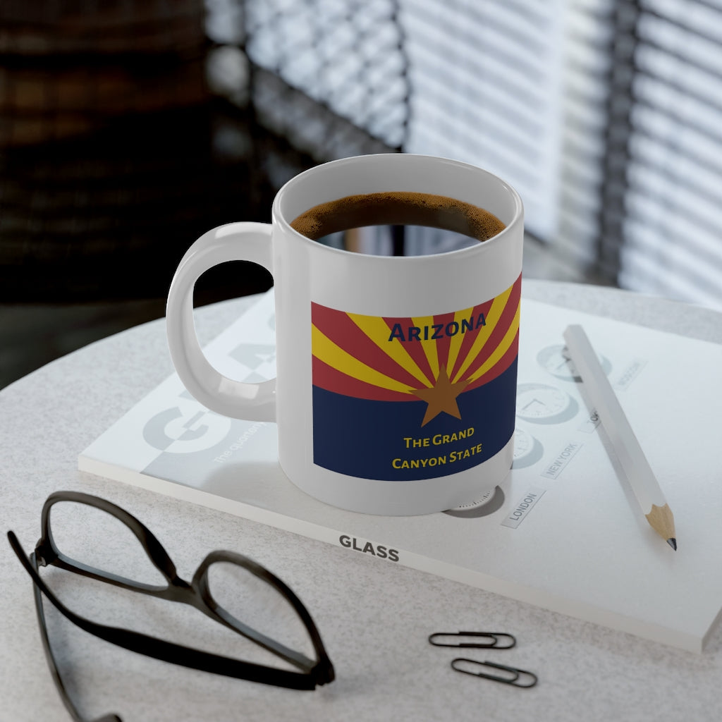 Arizona State Flag Jumbo Mug, 20oz