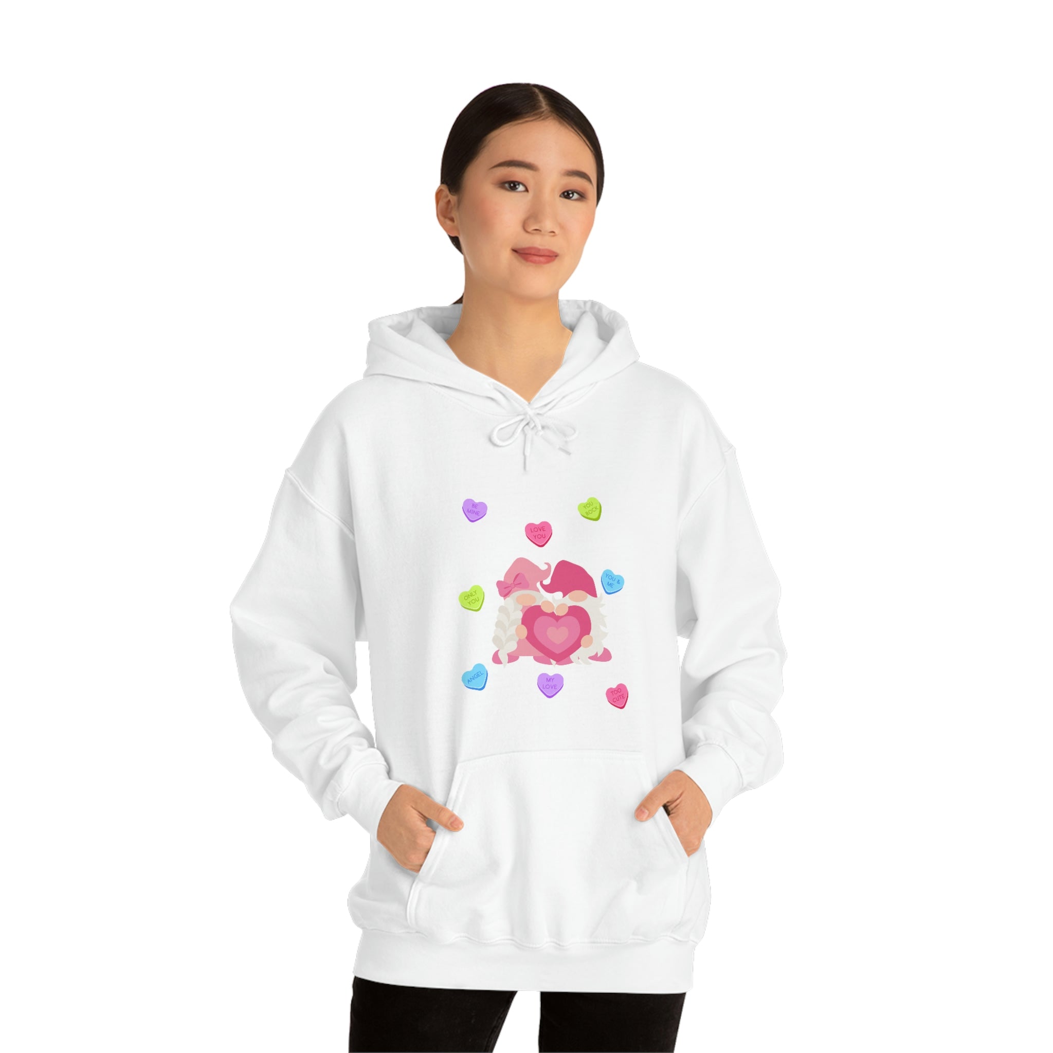 You Gnome I Love you!! Unisex Heavy Blend™ Hooded Sweatshirt