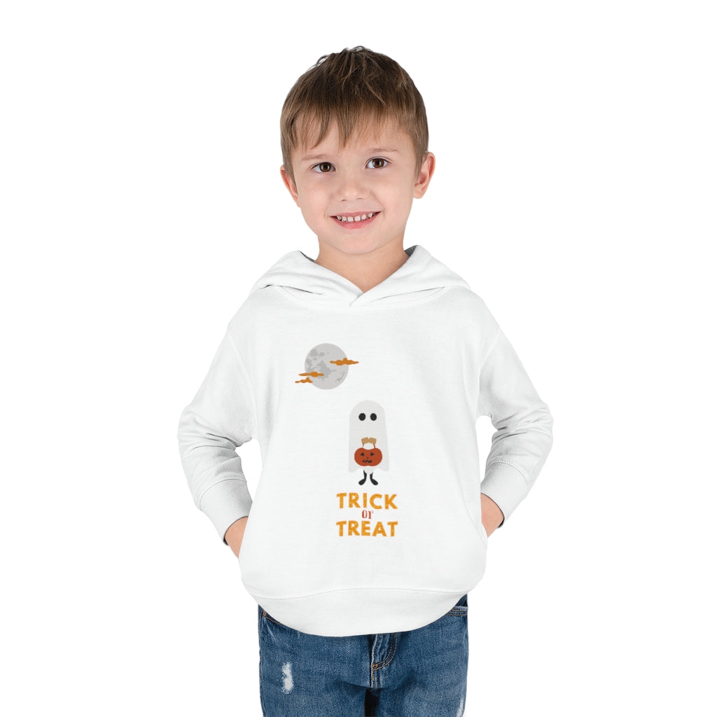 Holloween Toddler Pullover Fleece Hoodie