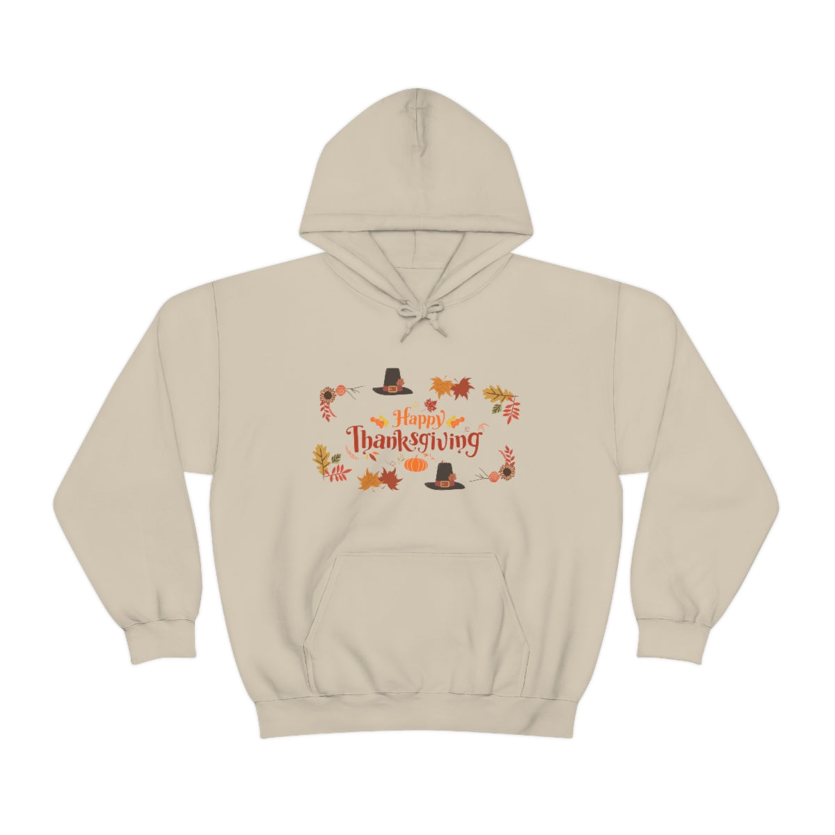 Happy Thanksgiving Unisex Heavy Blend™ Hooded Sweatshirt