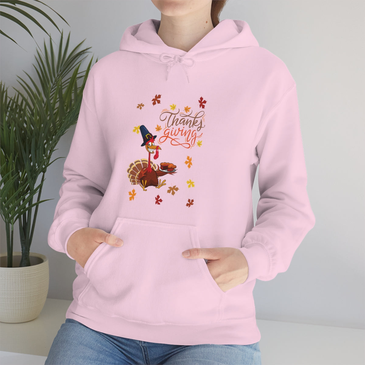 Thanksgiving Turkey Unisex Heavy Blend™ Hooded Sweatshirt