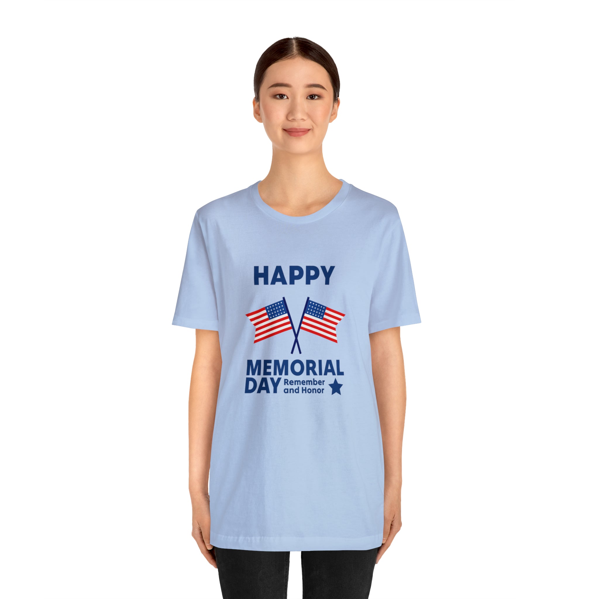 Happy Memorial Day Unisex Jersey Short Sleeve Tee