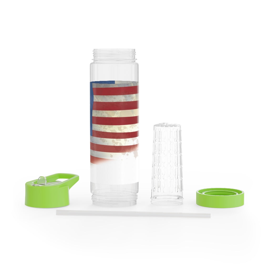Old Glory Infuser Water Bottle
