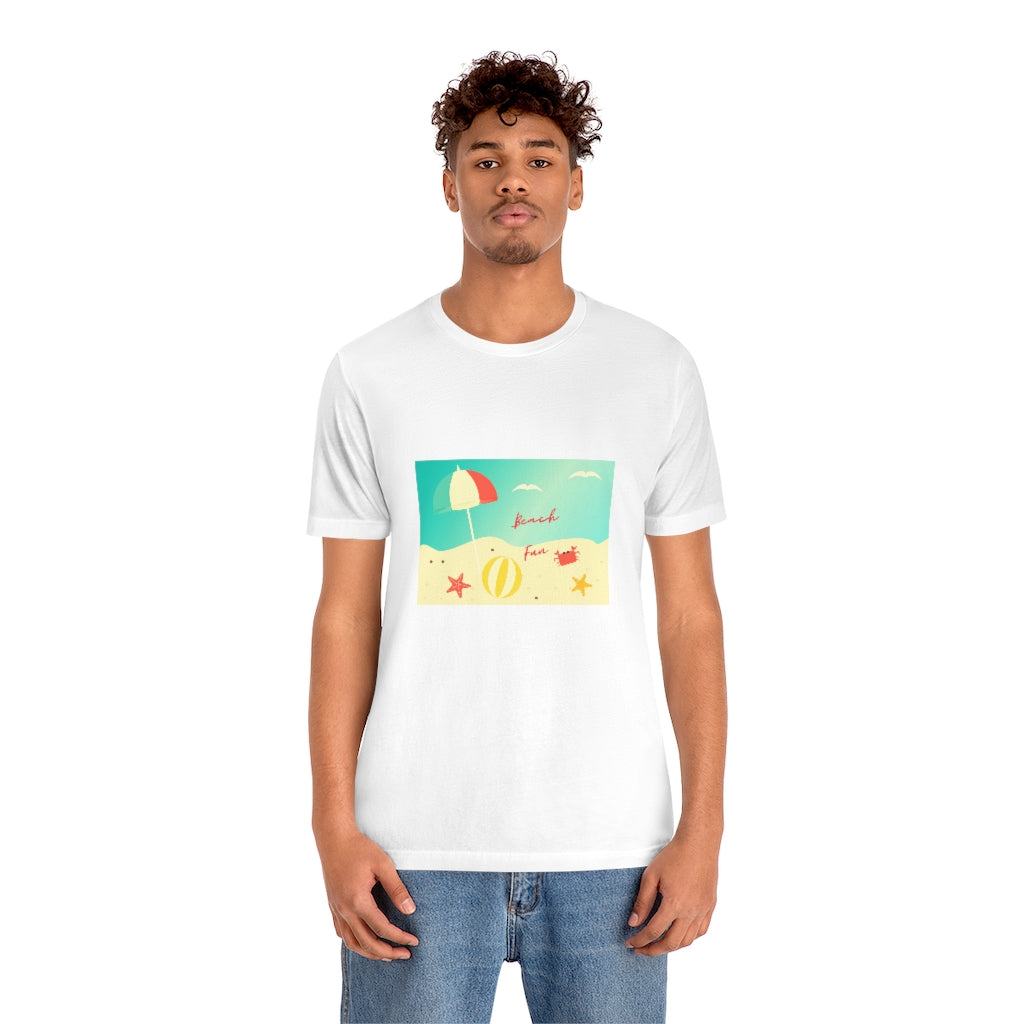 Beach Fun Unisex Jersey Short Sleeve Tee