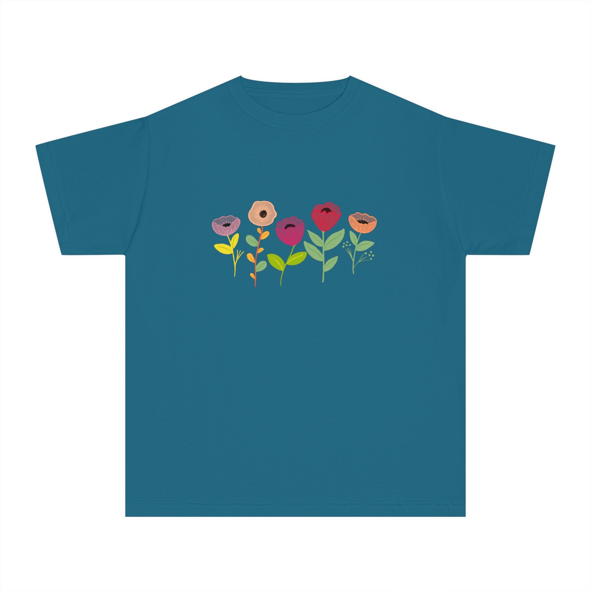 Spring Flowers Youth Midweight Tee