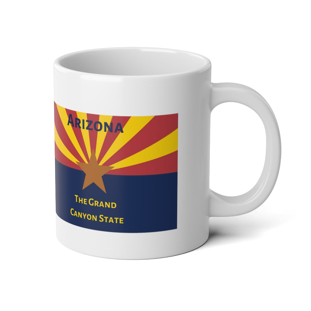 Arizona State Flag Jumbo Mug, 20oz