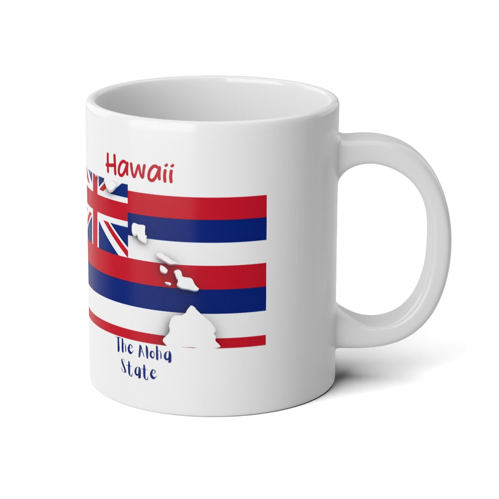 Hawaii State Flag Jumbo Mug, 20oz