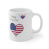 Happy 4th of July Ceramic Mug 11oz