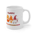 Happy Hallothanksmas Ceramic Mug 11oz