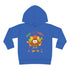 Peace Love Turkey Toddler Pullover Fleece Hoodie