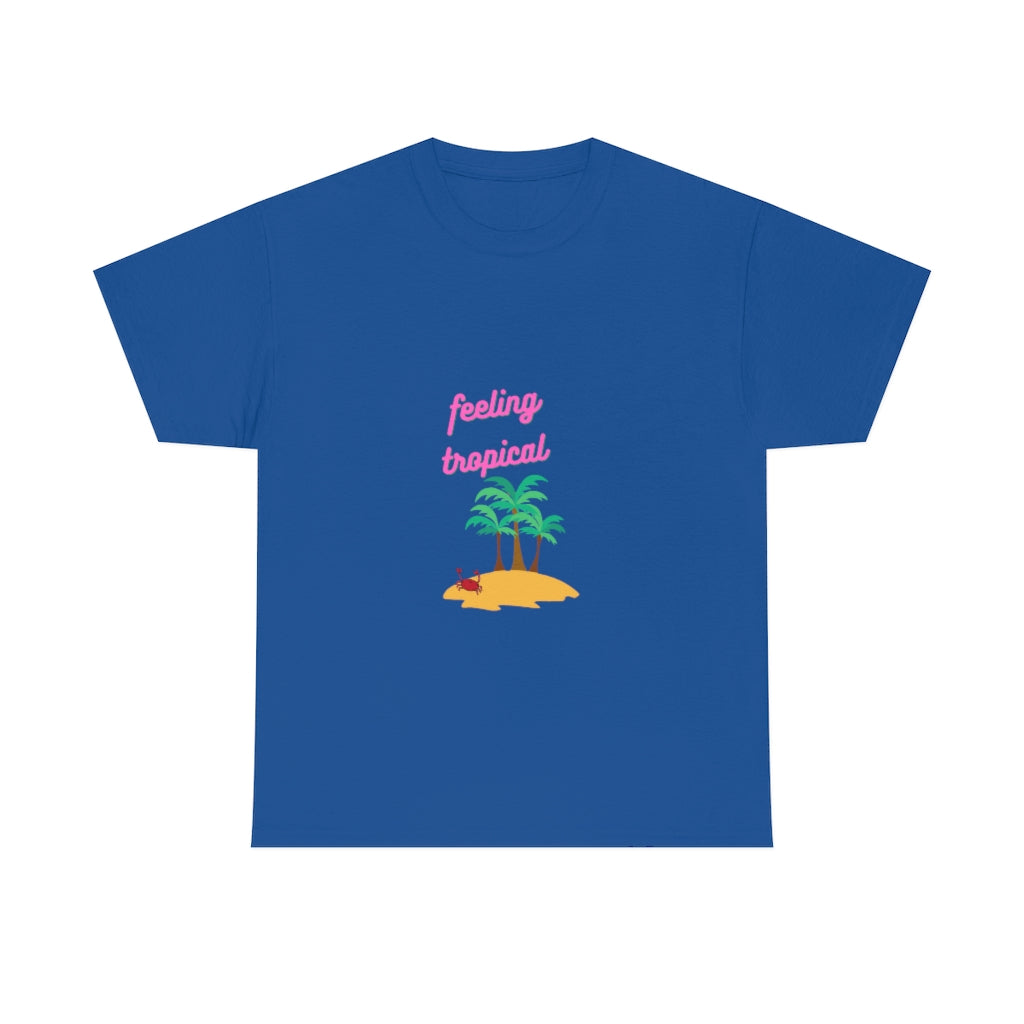 Feeling Tropical Unisex Heavy Cotton Tee